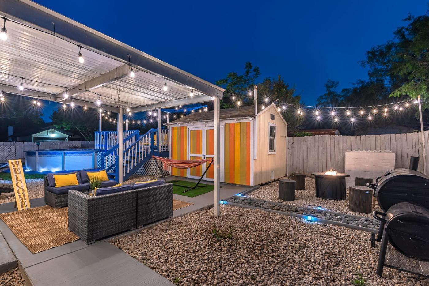 Superb House By Seaworld, Private Pool & Gameroom ซานอันโตนิโอ ภายนอก รูปภาพ
