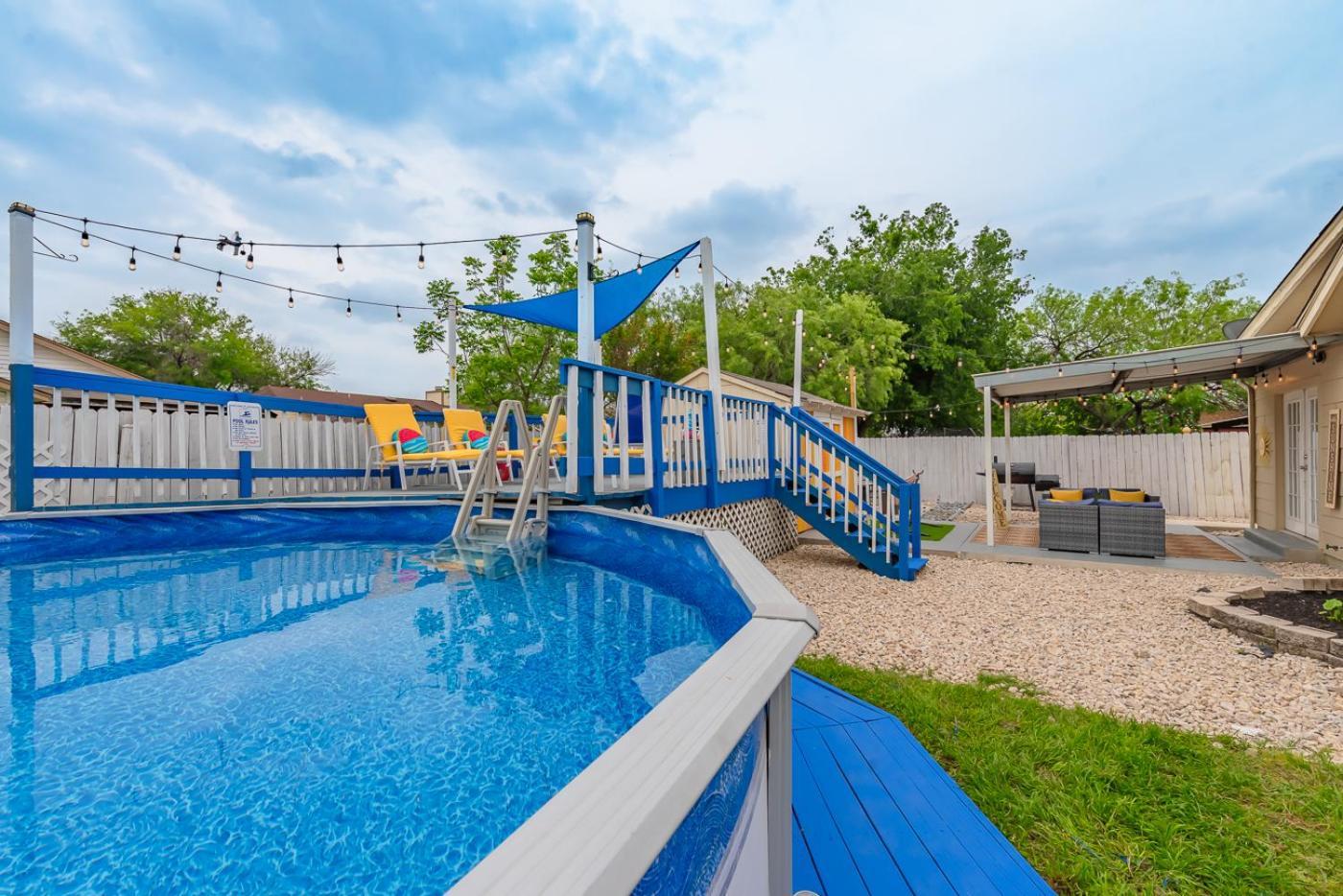 Superb House By Seaworld, Private Pool & Gameroom ซานอันโตนิโอ ภายนอก รูปภาพ